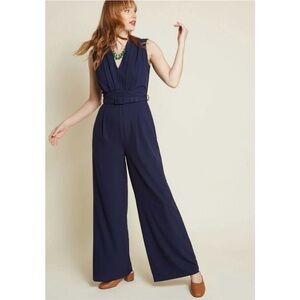 Modcloth Emboldened Persona Jumpsuit SZ XS